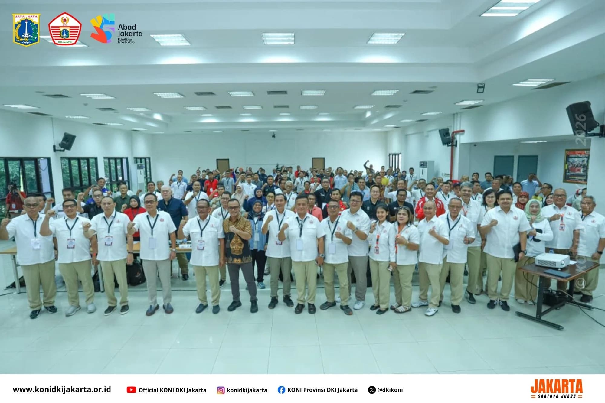 KONI DKI Gelar Rakor Perketat Standar  Kualifikasi Atlet Hadapi PON 2028 - Foto 2