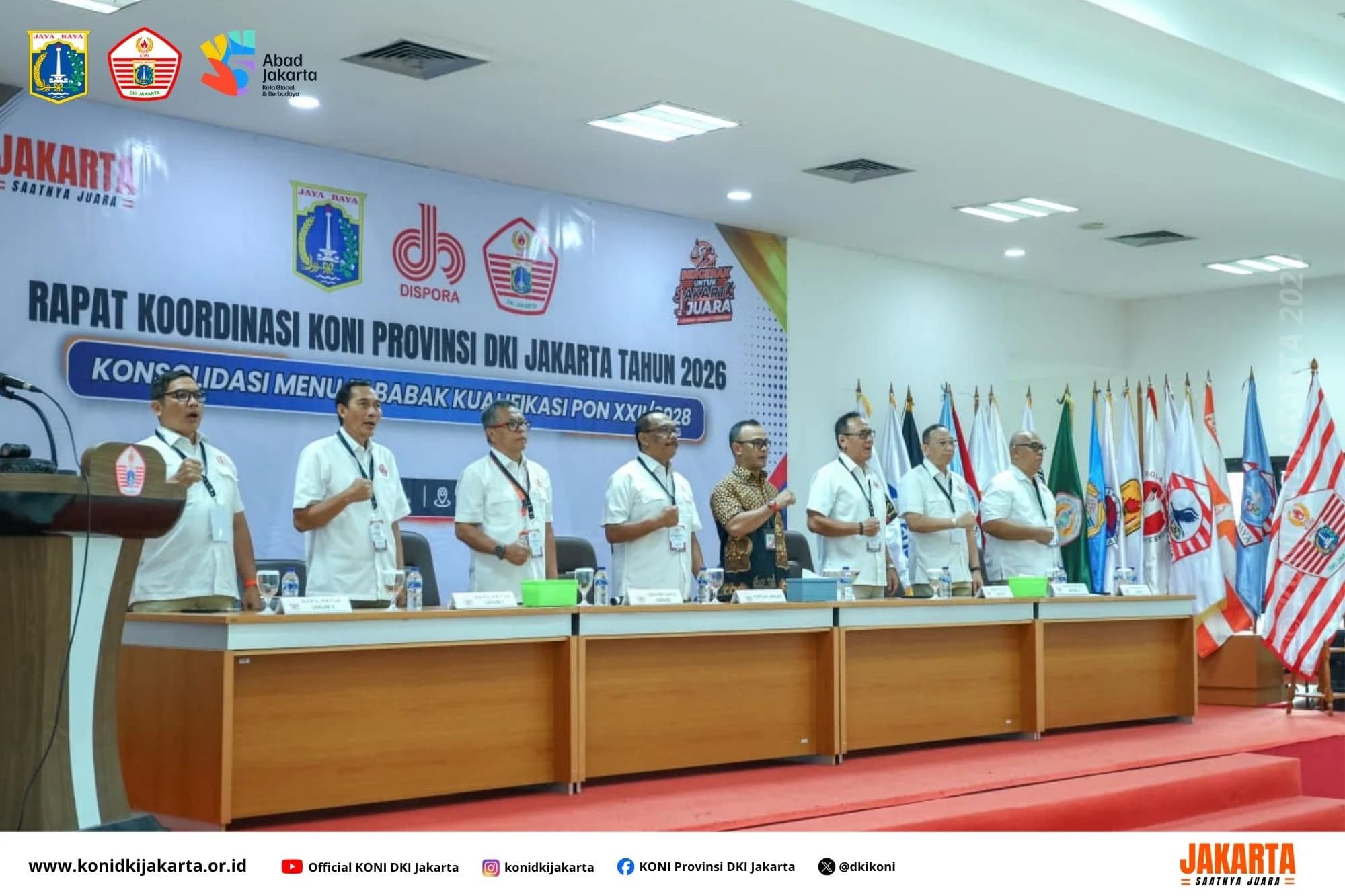 KONI DKI Gelar Rakor Perketat Standar  Kualifikasi Atlet Hadapi PON 2028 - Foto 1