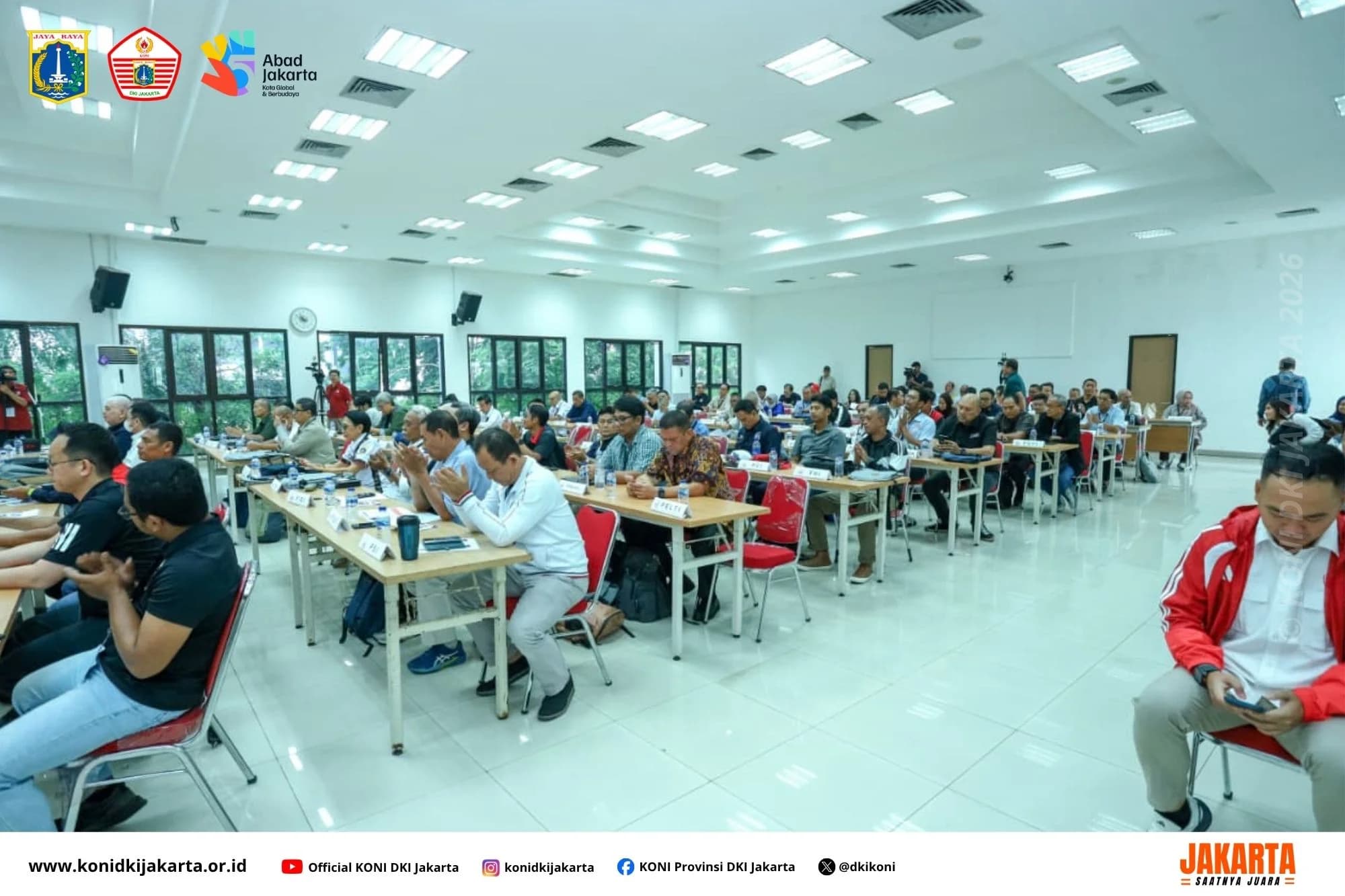 KONI DKI Gelar Rakor Perketat Standar  Kualifikasi Atlet Hadapi PON 2028 - Foto 3
